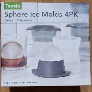 Tovolo Sphere Ice Molds 4PK